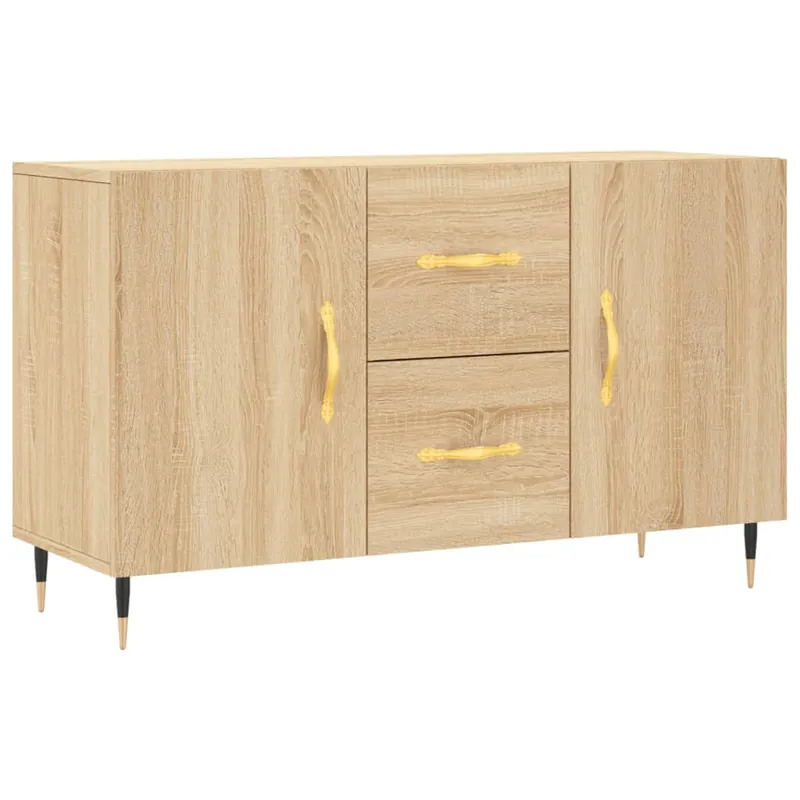 vidaXL Sideboard Sonoma-Eiche 100x36x60 cm Holzwerkstoff Online Kaufen