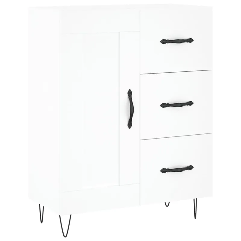vidaXL Sideboard Weiß 69,5x34x90 cm Holzwerkstoff Bestpreis