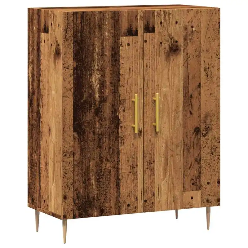Expressversand vidaXL Sideboard Altholz-Optik 69,5x34x90 cm Holzwerkstoff