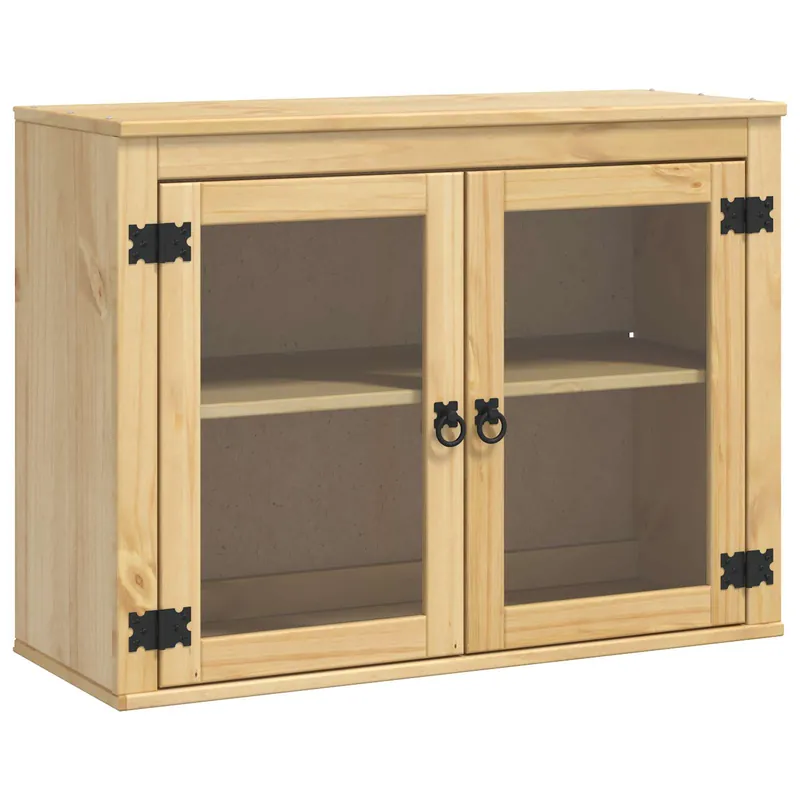 Garantierte Lieferung vidaXL Schrank SKI Honigbraun 60 x 32 x 40 cm Massives Kiefernholz
