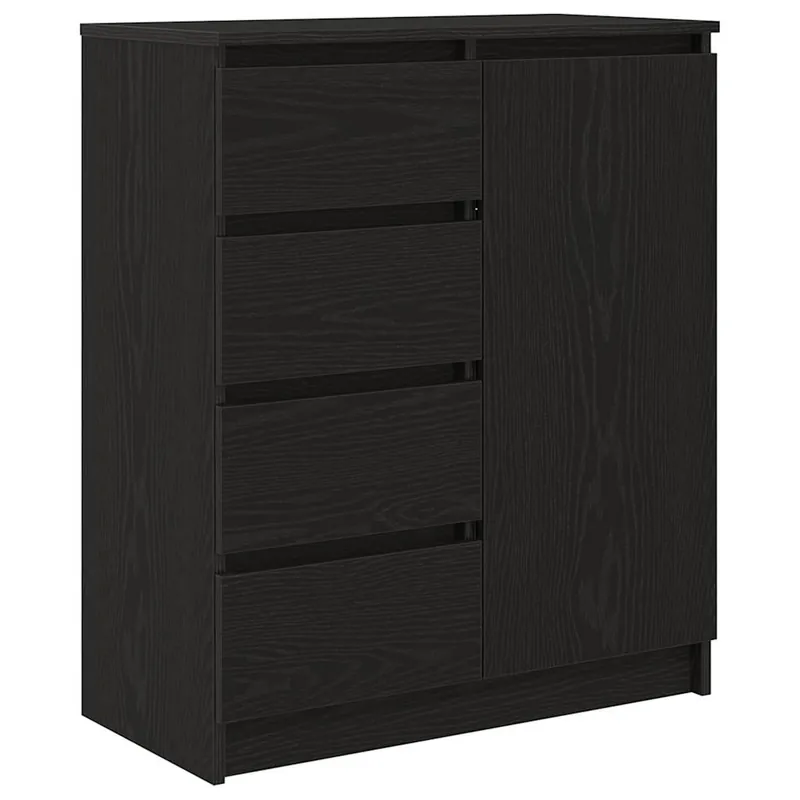 Bestseller vidaXL Sideboard mit Schubladen Schwarz Eichen-Optik 71x35x84 cm