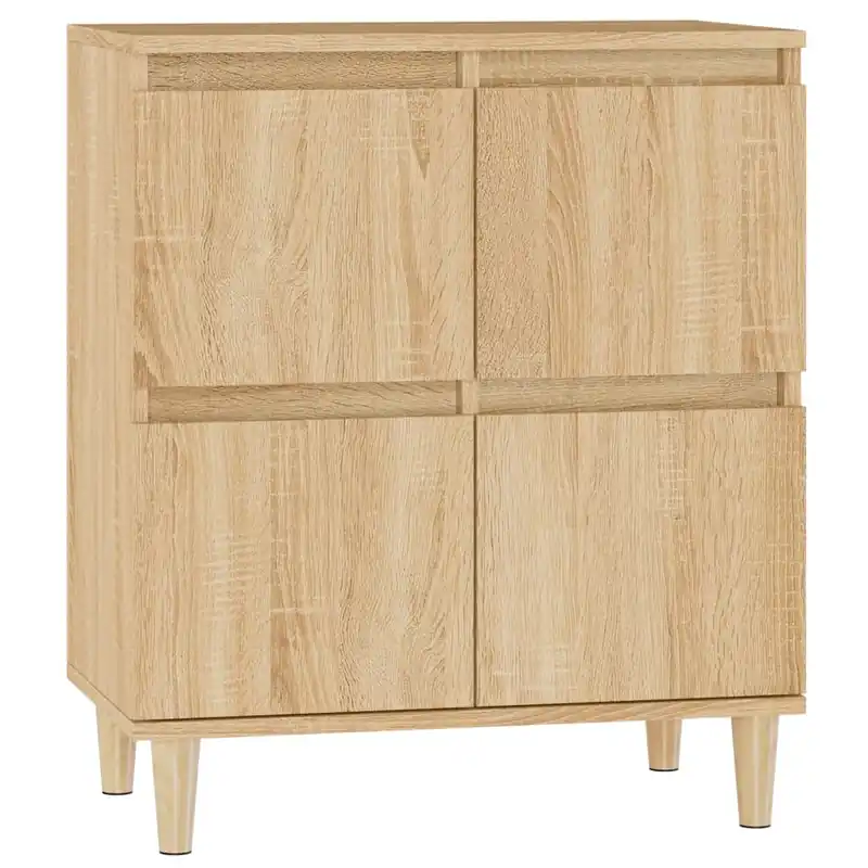 vidaXL Sideboard Sonoma-Eiche 60x35x70 cm Holzwerkstoff Gratis Versand