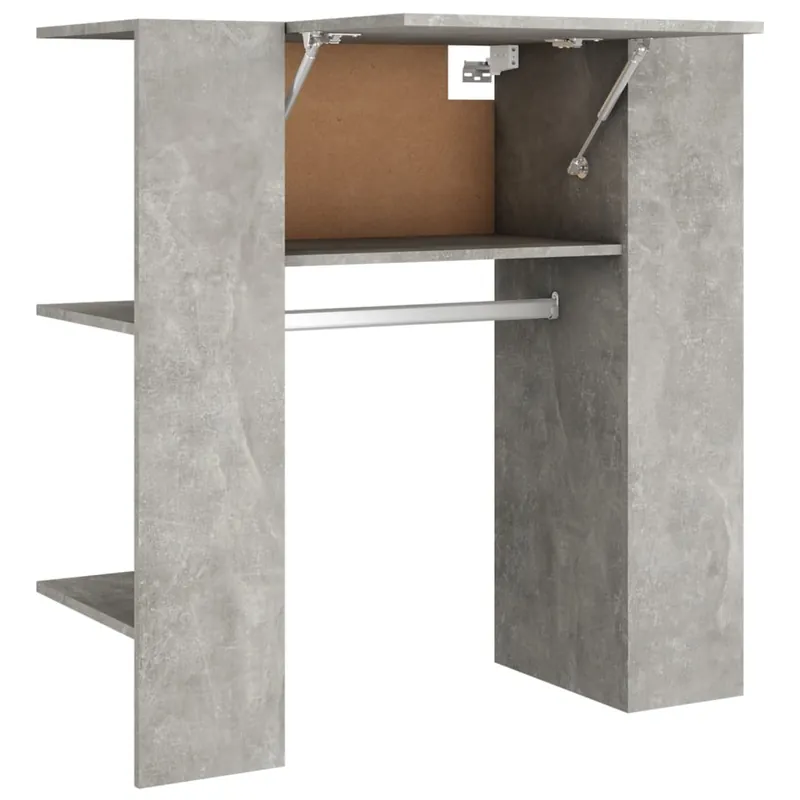 Begrenztes Angebot vidaXL Flurschrank Betongrau 97,5x37x99 cm Holzwerkstoff