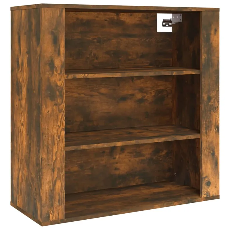 vidaXL Wandschrank Räuchereiche 80x33x80 cm Holzwerkstoff Nur Für Kurze Zeit