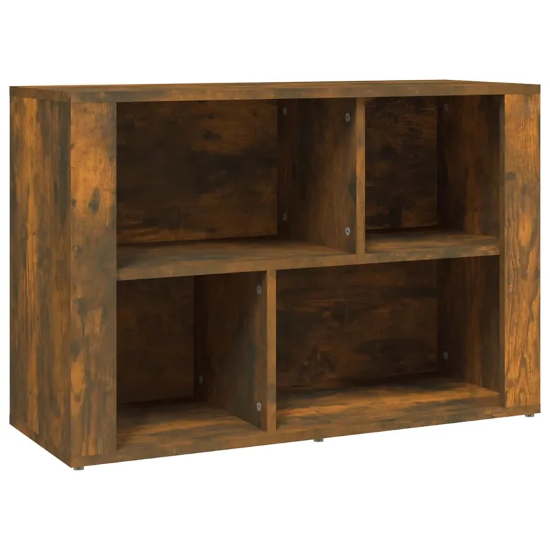 vidaXL Sideboard Räuchereiche 80x30x54 cm Holzwerkstoff Bestseller