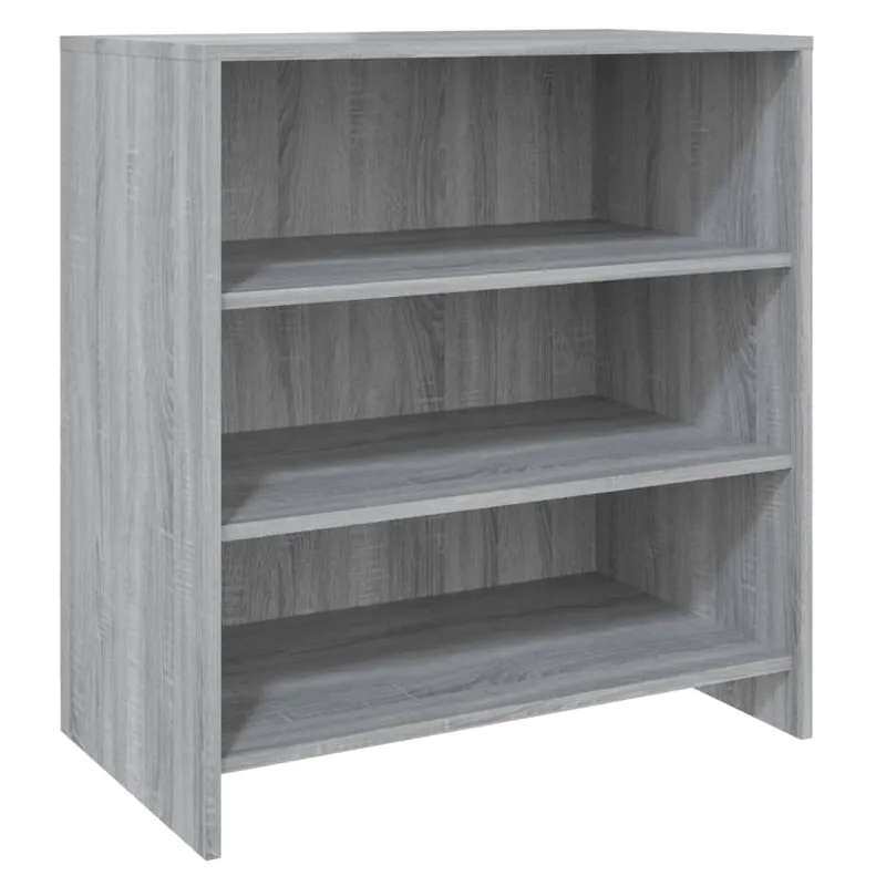 Geprüft vidaXL Sideboard Grau Sonoma 70x40,5x75 cm Holzwerkstoff