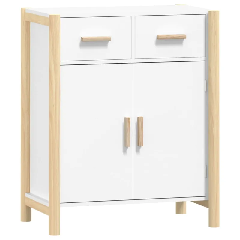 vidaXL Sideboard Weiß 62x38x75 cm Holzwerkstoff Neuheit
