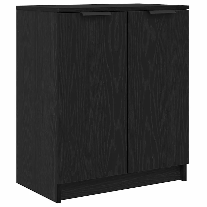 Highlight vidaXL Schuhschrank Schwarz Eichen-Optik 59 x 35 x 70 cm Holzwerkstoff