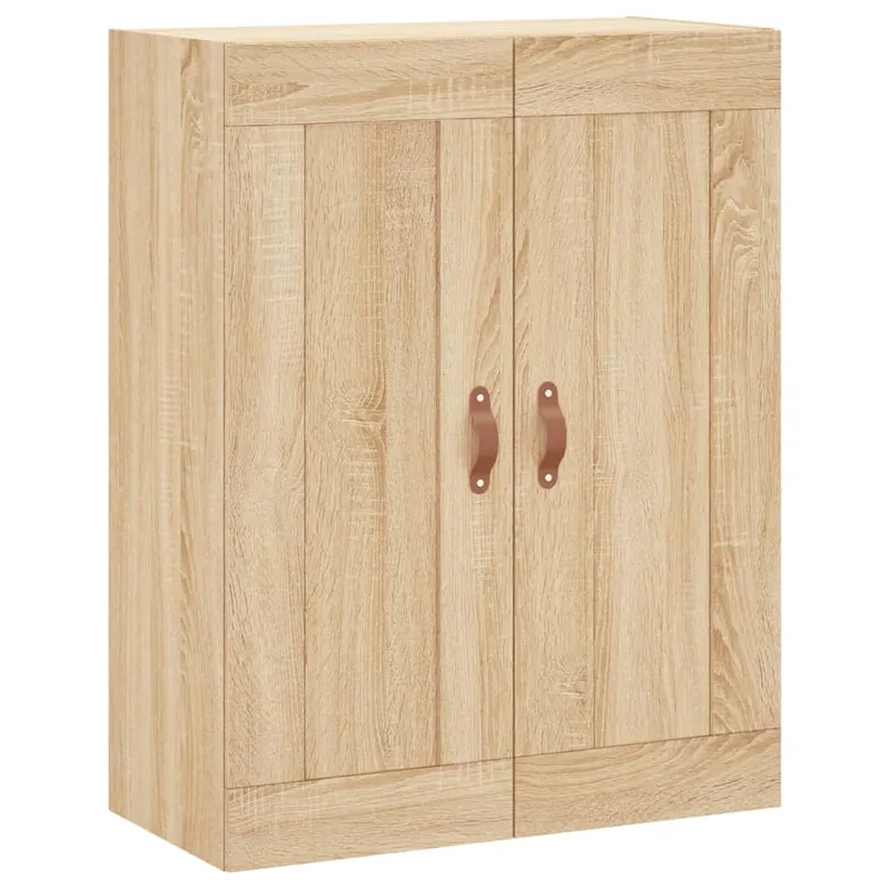 vidaXL Wandschrank Sonoma-Eiche 69,5x34x90 cm Holzwerkstoff Mega-Angebot