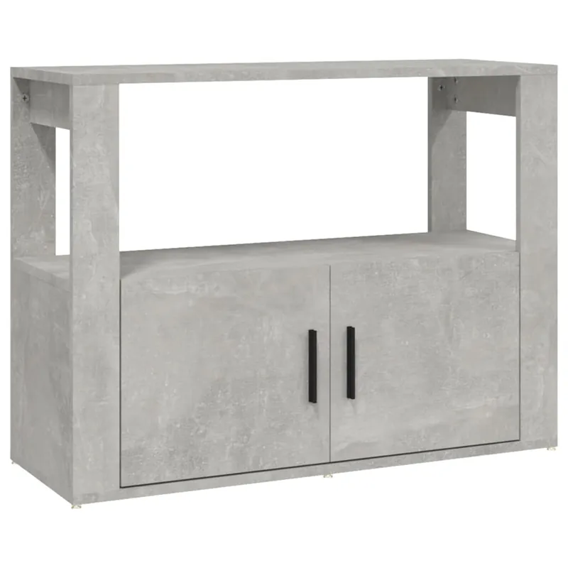 Finale Aktion vidaXL Sideboard Betongrau 80x30x60 cm Holzwerkstoff