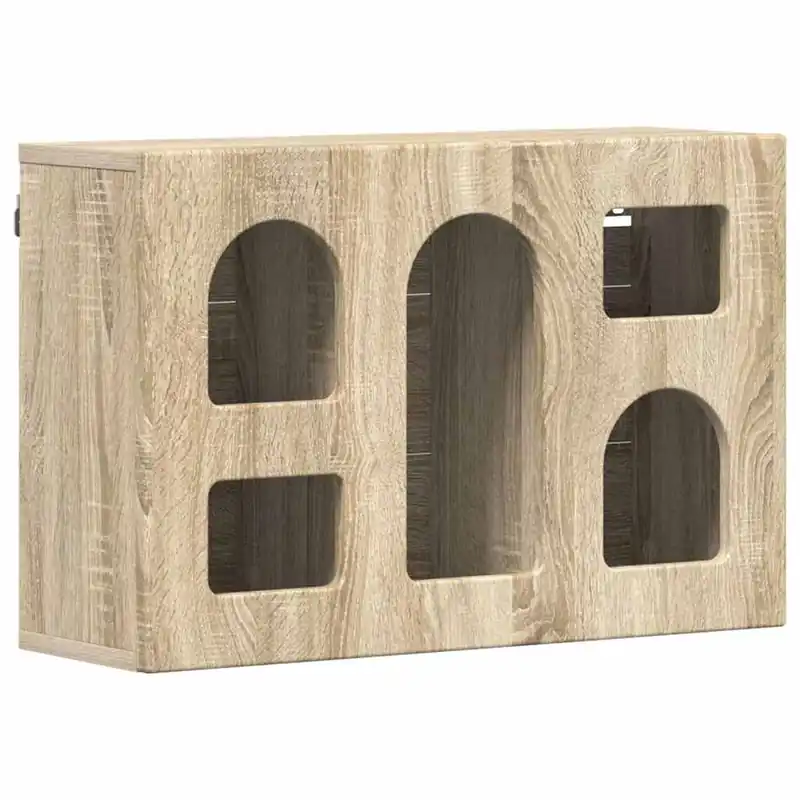 Geprüft vidaXL Hängeschrank Sonoma-Eiche 60 x 20 x 40 cm Holzwerkstoff