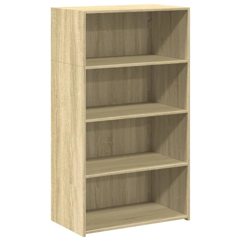 Billig vidaXL Highboard Sonoma-Eiche 70x41x124 cm Holzwerkstoff