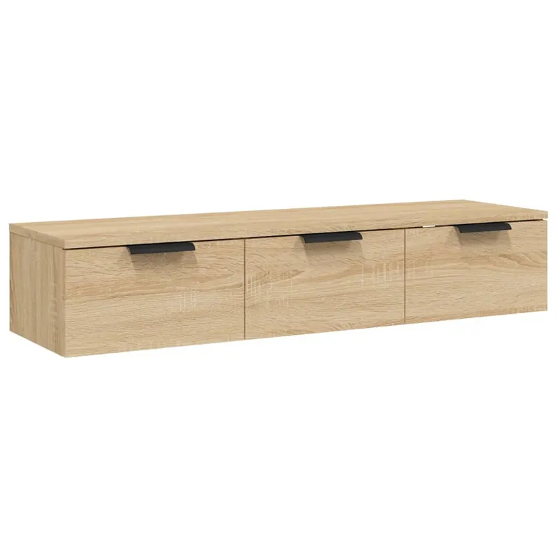 vidaXL Wandschrank Sonoma-Eiche 102x30x20 cm Holzwerkstoff Bestseller