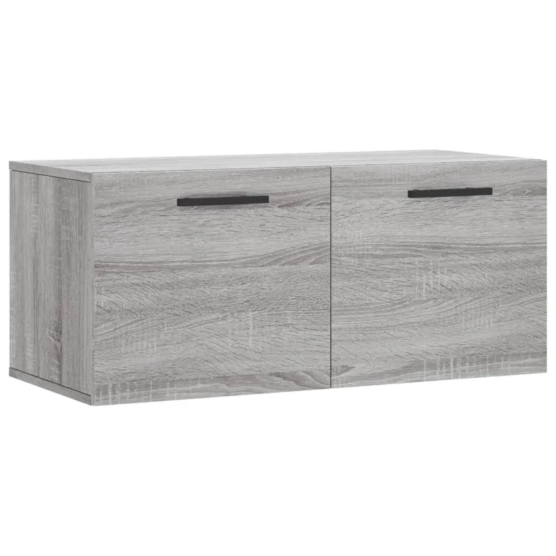 vidaXL Wandschrank Grau Sonoma 80x36,5x35 cm Holzwerkstoff Direktkauf