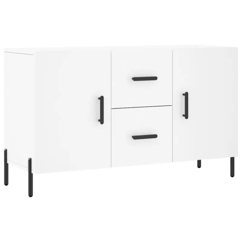 vidaXL Sideboard Weiß 100x36x60 cm Holzwerkstoff Highlight