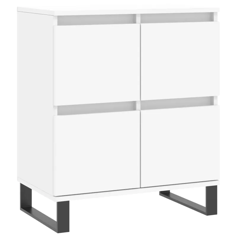 Zertifiziert vidaXL Sideboard Weiß 60x35x70 cm Holzwerkstoff