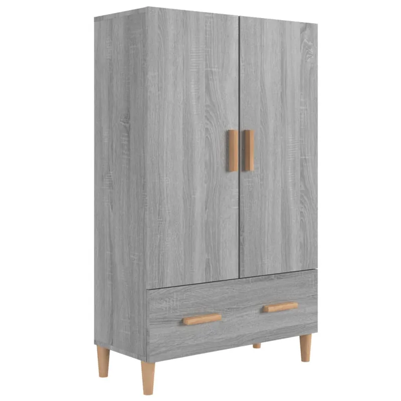 Aktuell vidaXL Highboard Grau Sonoma 70x31x115 cm Holzwerkstoff