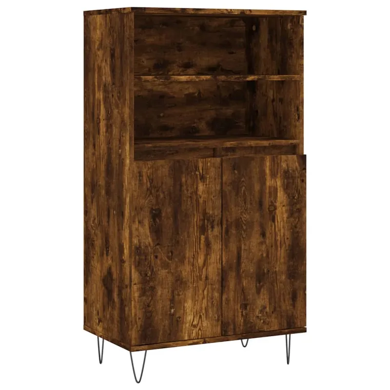 Bestseller vidaXL Highboard Räuchereiche 60x36x110 cm Holzwerkstoff