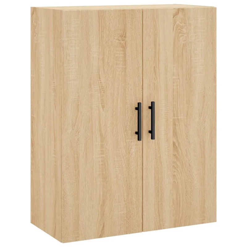 Garantierte Lieferung vidaXL Wandschrank Sonoma-Eiche 69,5x34x90 cm