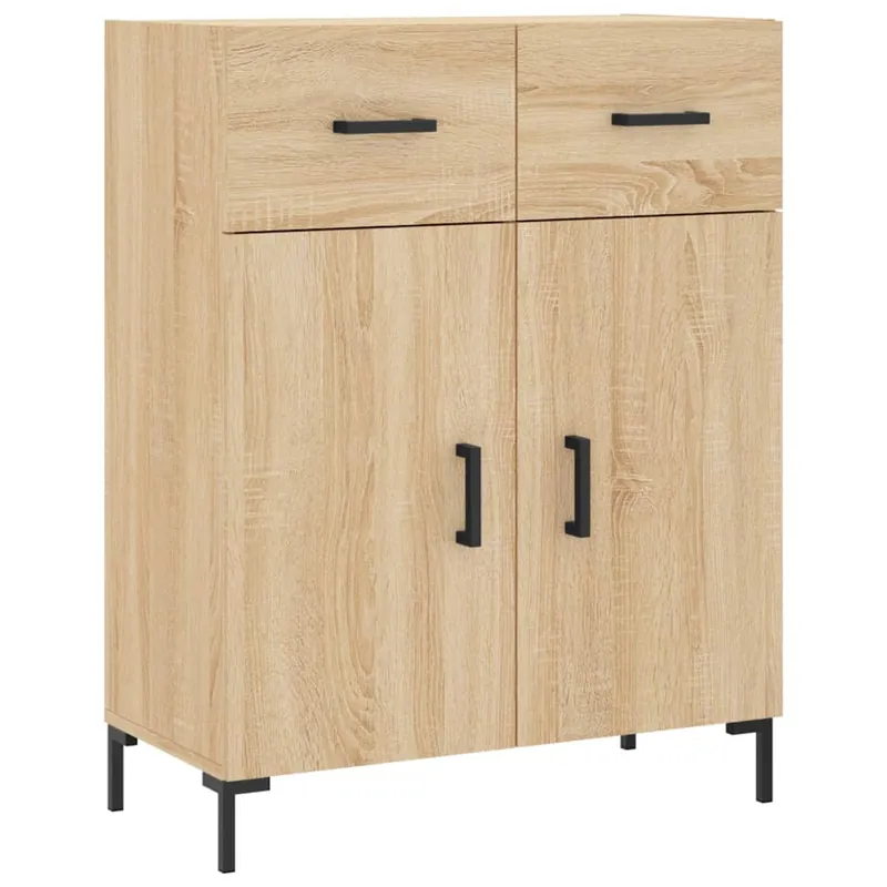 vidaXL Sideboard Sonoma-Eiche 69,5x34x90 cm Holzwerkstoff Must-Have