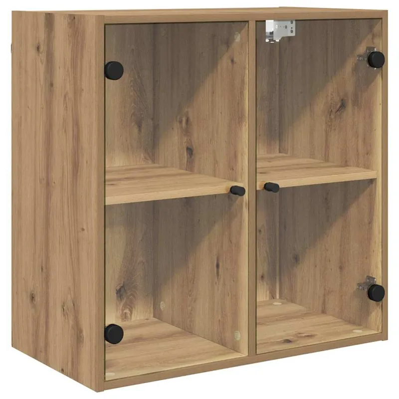vidaXL Wandschrank Artisan-Eiche 68 x 37 x 68,5 cm Holzwerkstoff Kostenloser Rückversand