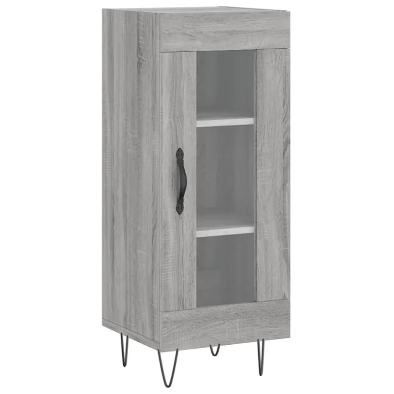 Angebot vidaXL Sideboard Grau Sonoma 34,5x34x90 cm Holzwerkstoff