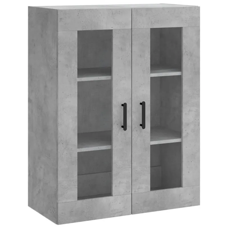 Direktkauf vidaXL Wandschrank Betongrau 69,5x34x90 cm