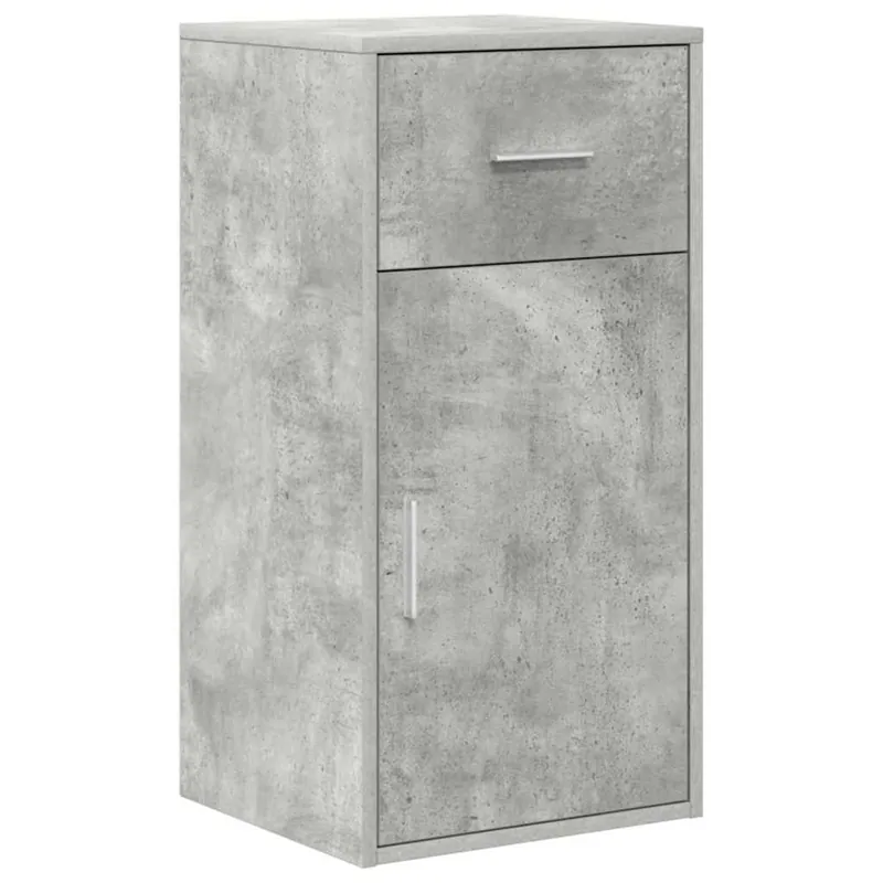 Heißes Angebot vidaXL Sideboard mit Schubladen Beton Grau 38 x 34 x 75 cm