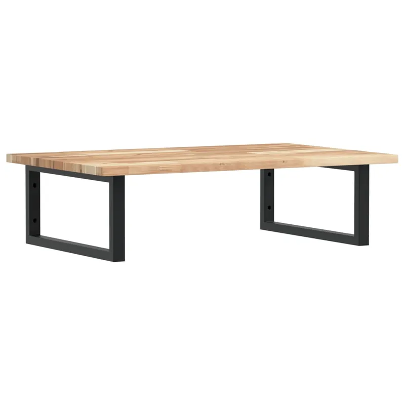 vidaXL Waschbeckenregal Wandmontage Stahl und Akazienholz Neu