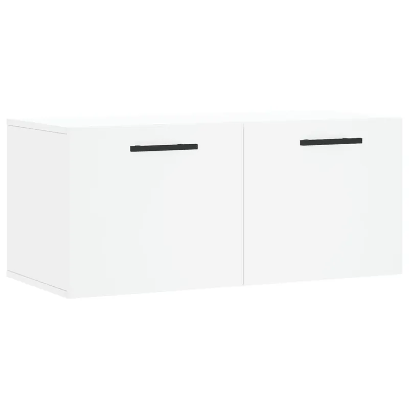 Heißes Angebot vidaXL Wandschrank Weiß 80x36,5x35 cm Holzwerkstoff