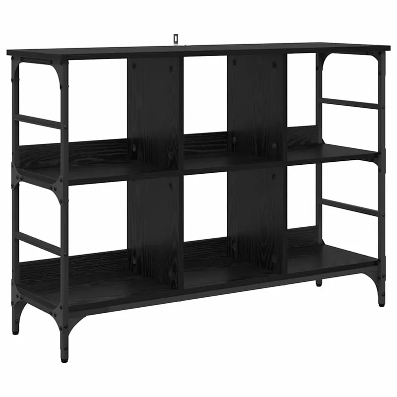 Heißes Angebot vidaXL Sideboard Schwarz Eichen-Optik 102 x 32 x 73,5 cm