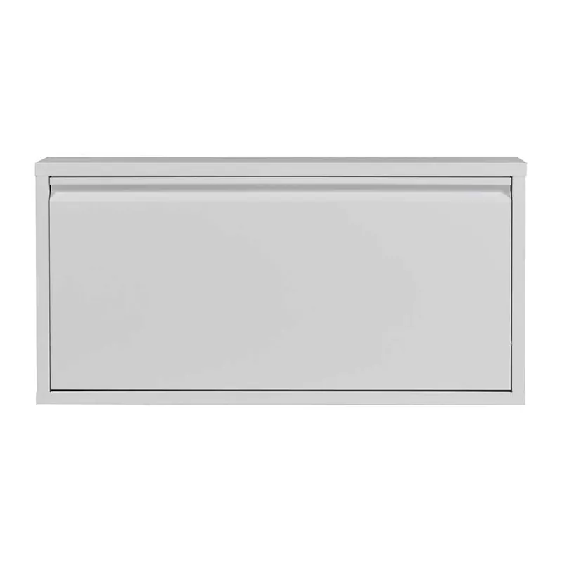 Weißer Schuhschrank für die Wandmontage - Vitalrov Begrenztes Angebot