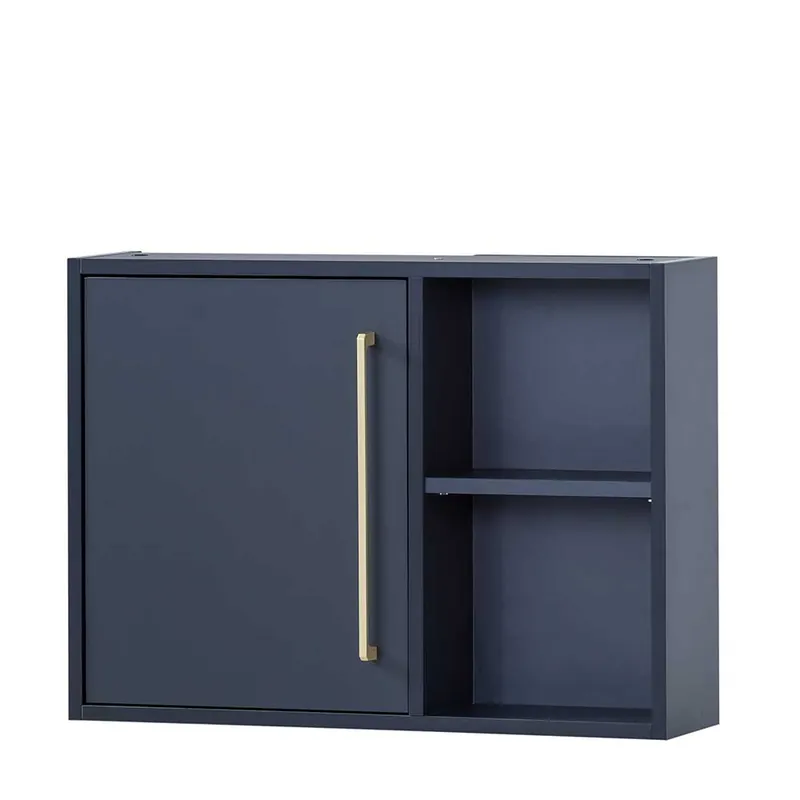 1-türiger Bad Hängeschrank mit 2 offenen Fächern - Chinale Letzte Chance