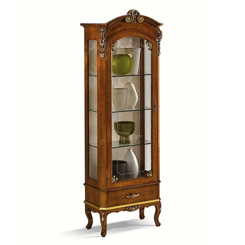 Wochenendangebot 68x204x41 Vitrine im Italienischem Stil - Leonid