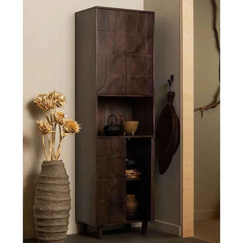 Wohnzimmerschrank in Walnussfarben - Luisa Sofort Bestellen