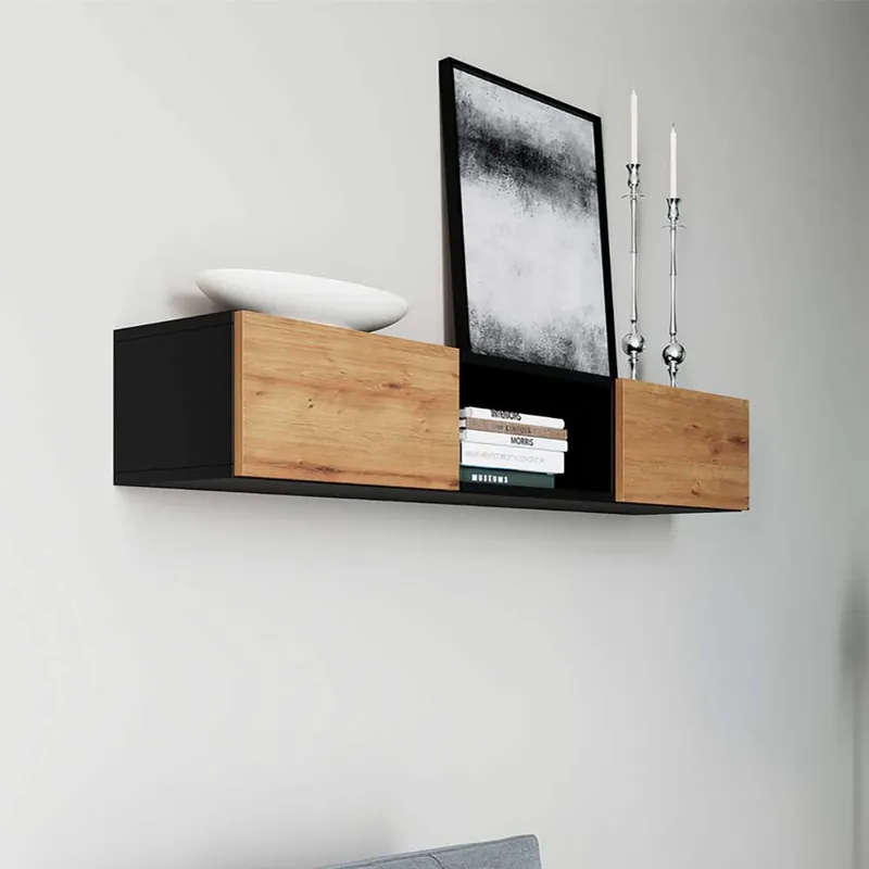 Wohnzimmer Hängeschrank mit zwei Türen & Fach - Cavan Jetzt Bestellen