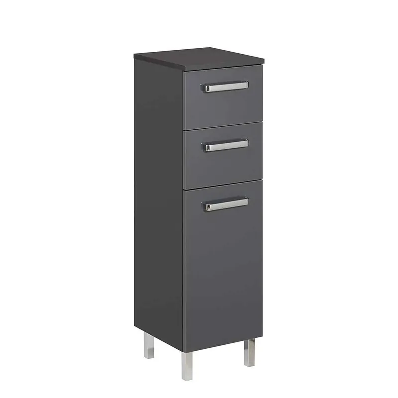 101 cm hoher Badunterschrank in Anthrazit - Colistran Nur Heute