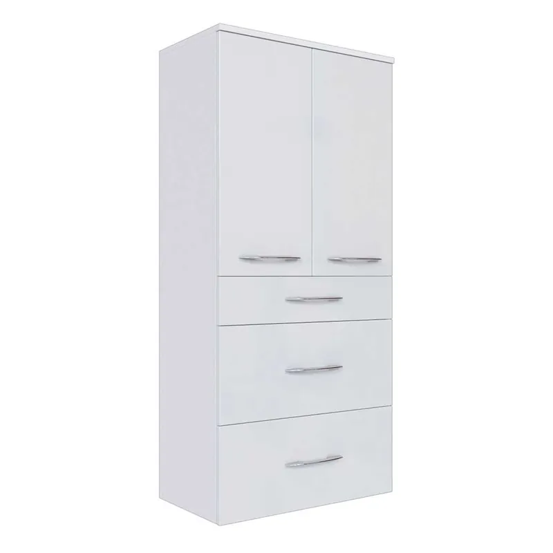 Wochenendangebot Hängender Badschrank Datara in Hochglanz Weiß