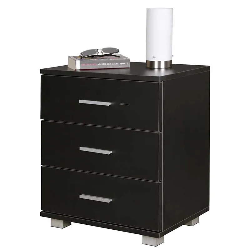 Wochenendangebot 45x54x34 Nachtkommode mit drei Schubladen - Done