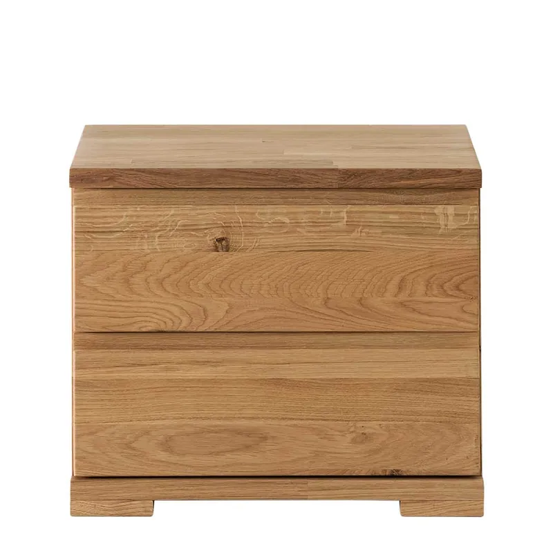 2 Schubladen Nachtkommode - 50x45x35 cm - Atluvia Markenware