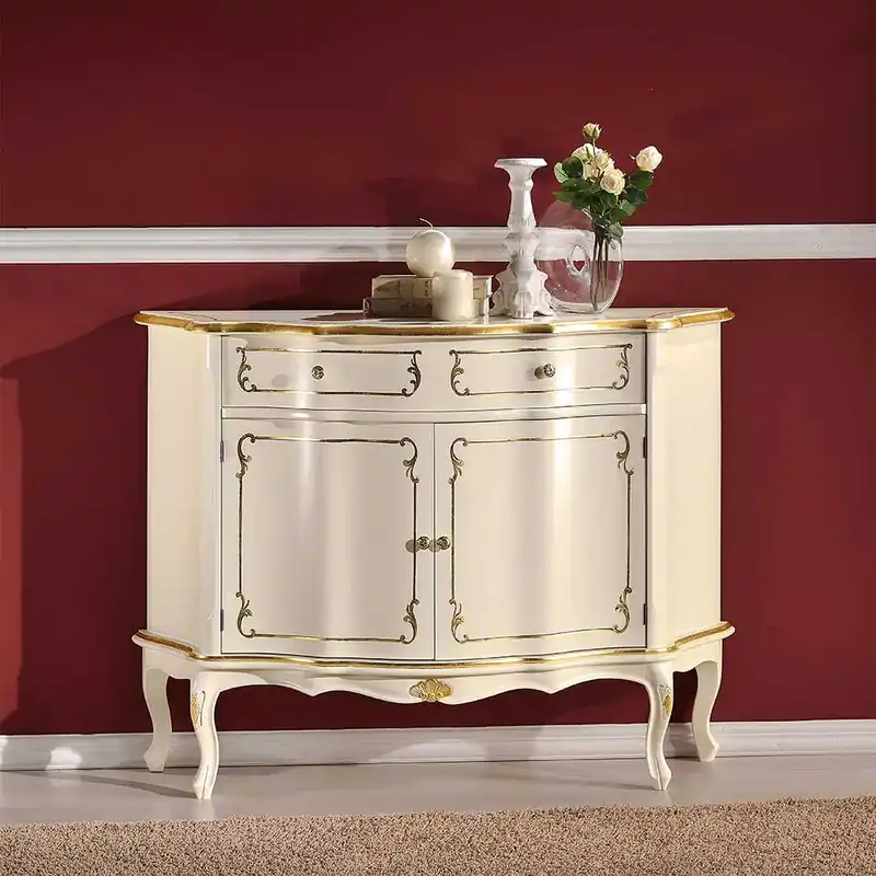 121x91x45 Barock Design Kommode zweifarbig - Datalera Kracherpreis