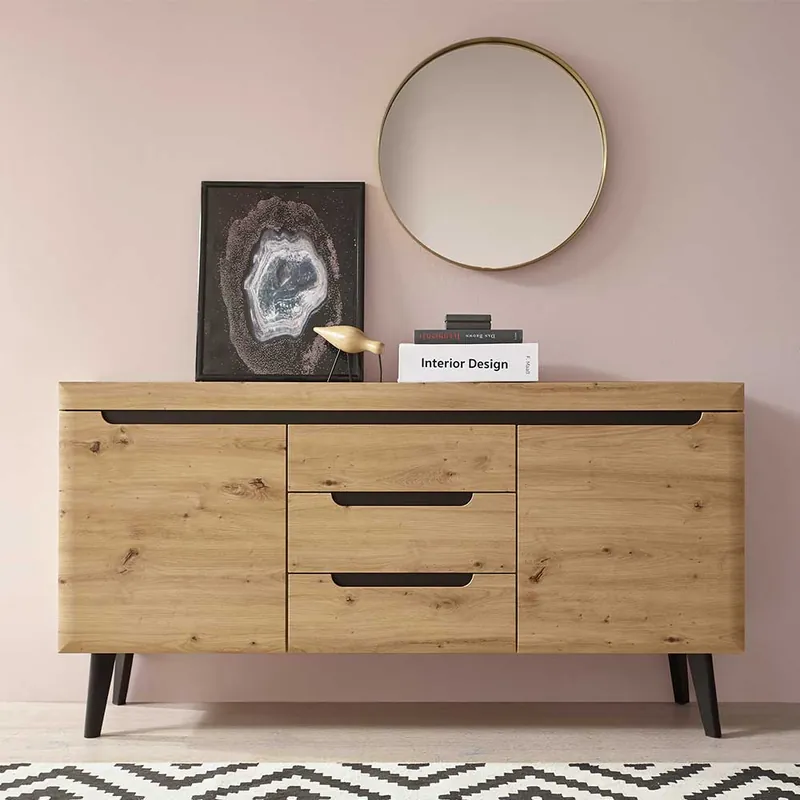 160x83x40 Sideboard im Skandi Chic modern - Olcian Sonderaktion