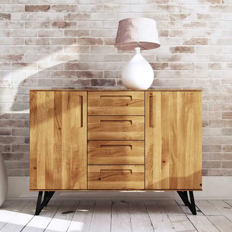 100 cm hohe Kommode mit vier Schubladen - Mandirov Markenware