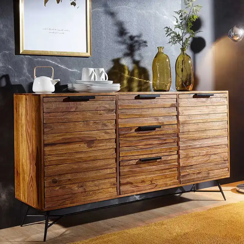 160x88x40 Sideboard aus massivem Holz - Dicna Aktuell
