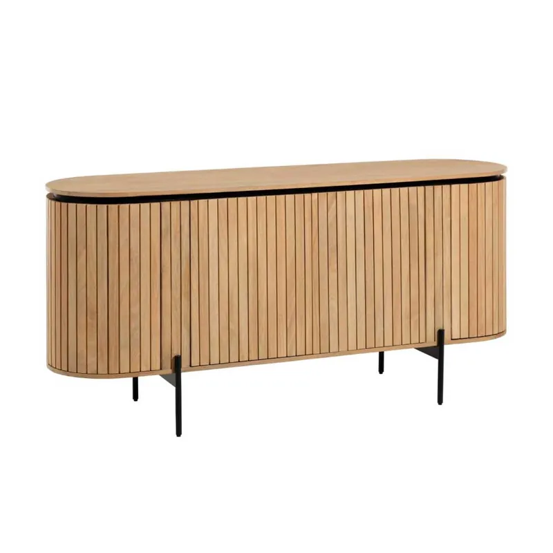 170x81x50 Design Sideboard in ovaler Form - Ilvenda Nur Für Kurze Zeit