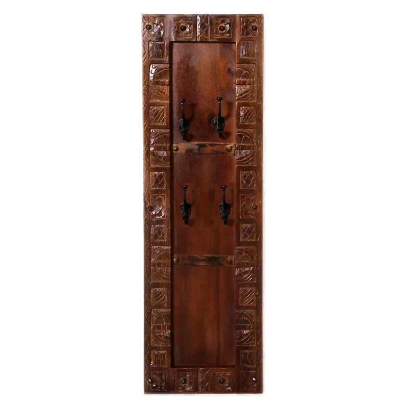 Wochenendangebot Teakholz Garderobe im Kolonialstil - Solapura