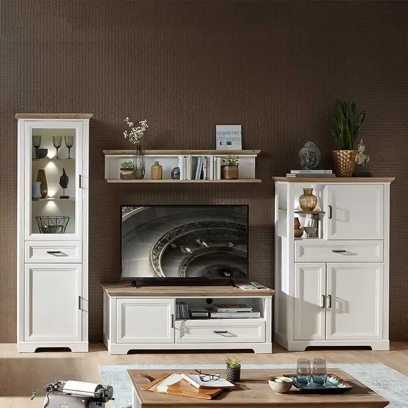 Wohnzimmer Country Möbel Set - Sinolita (vierteilig) Jetzt Bestellen