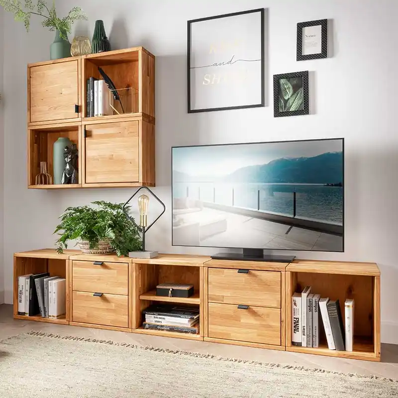 Würfel Regale Kommoden Schränke Set - Iljona (neunteilig) Sonderaktion