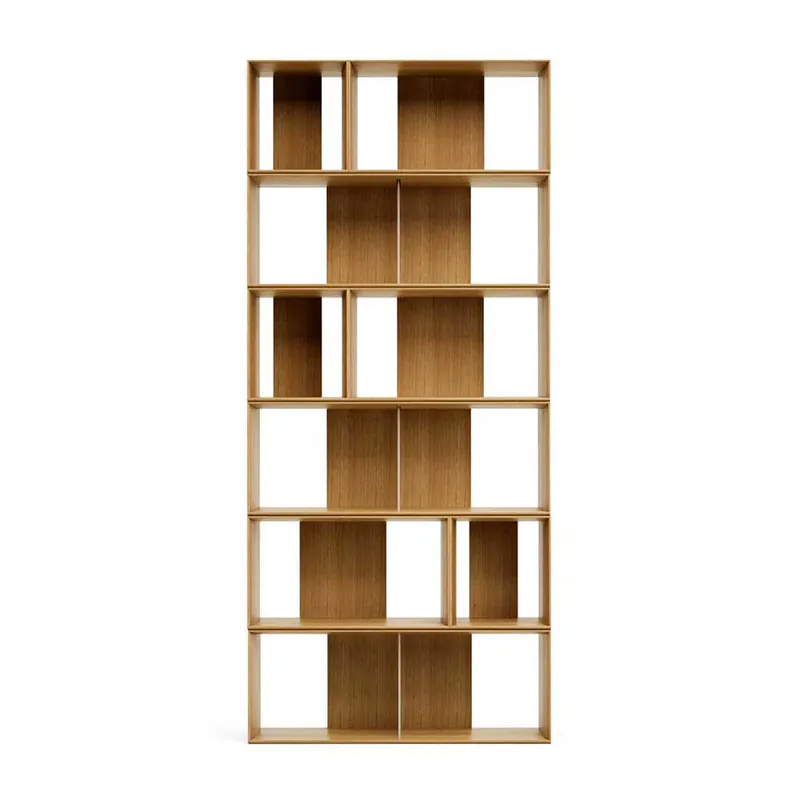 Wochenendangebot Modulares Standregal in Eiche Furnier - Hero (neunteilig)