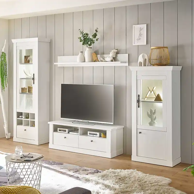 Wohnzimmerschränke & Wandboard Set - Liancos (vierteilig) Geprüft
